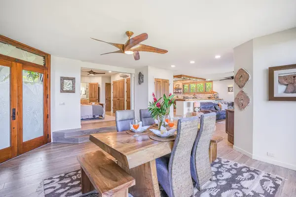 Bright open dining room perfect for shared meals