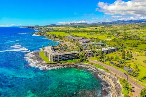 Resort surrounded by stunning ocean scenery