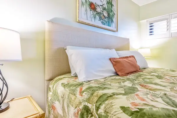 Sunlit Bedroom Haven Complete With Cozy Reading Lamps