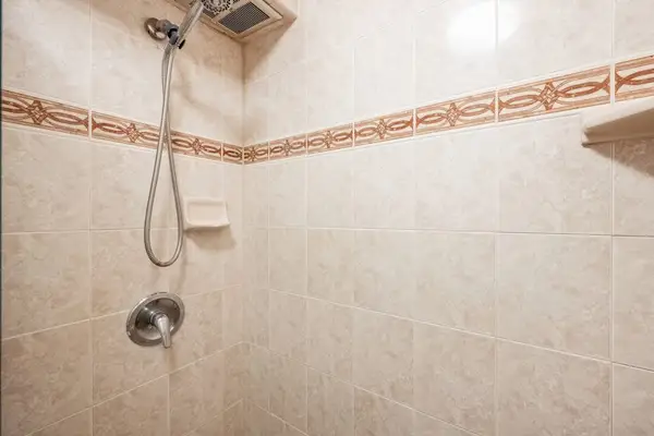 Refreshing Walk-In Shower For Post-Beach Rinses