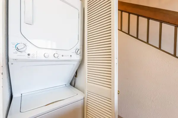 In-unit washer and dryer for added convenience