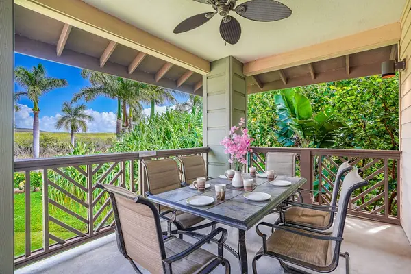 Private Lanai Overlooking Tropical Paradise