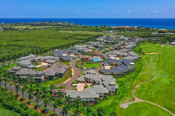 Aerial View Of Tropical Resort Community