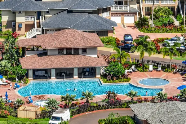 Birds Eye View Of Resort Paradise