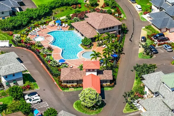 Aerial View Of Luxury Resort Amenities