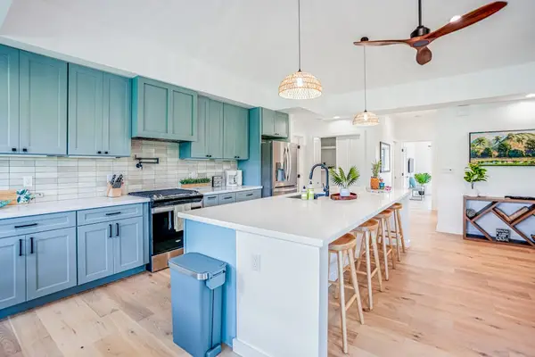 Functional kitchen with sleek appliances
