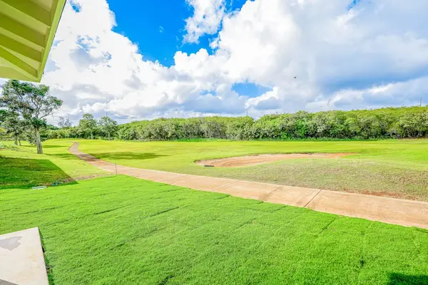 Peaceful fairway stretching beyond the home