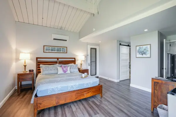 Comfortable bedroom creates a peaceful retreat for restful nights here