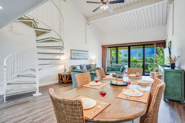 Bright dining area creates an inviting setting for shared meals