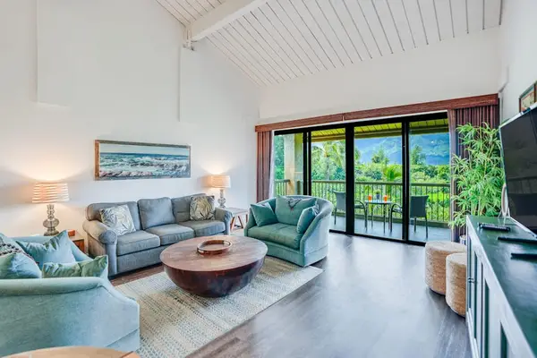 Bright living room offers plenty of space for relaxing together
