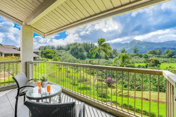 Start your morning outside surrounded by beautiful green mountain scenery