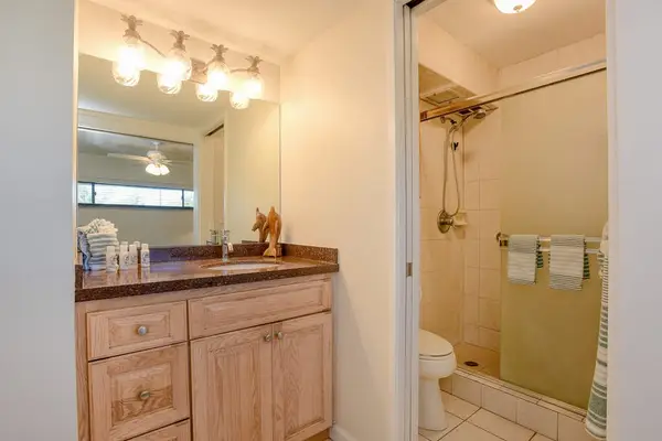 Fresh Full Bathroom With Shower