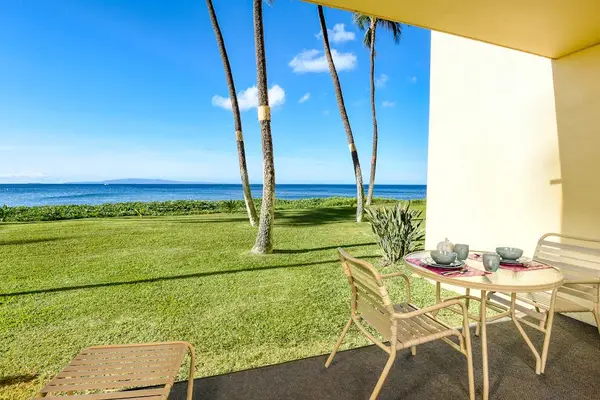 Oceanfront Patio With Panoramic Views