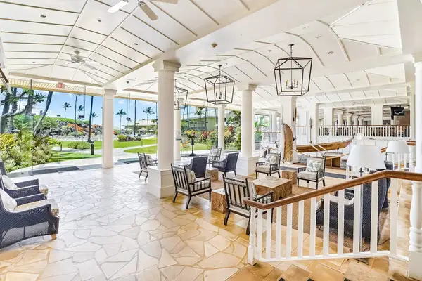 Relaxing Open Air Reception Area
