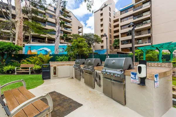 Resort BBQ Area For Island Cookouts