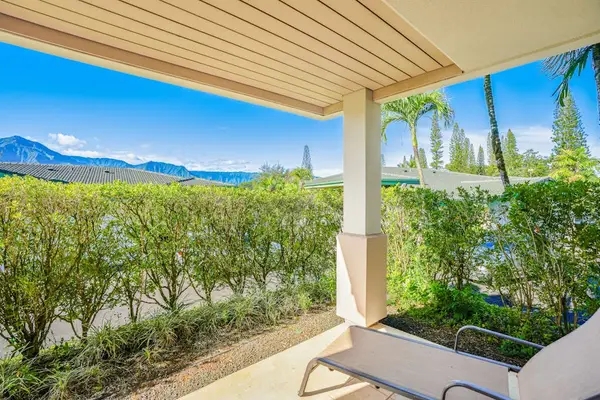 Private lanai right off of the master bedroom.
