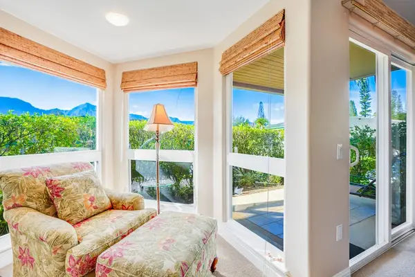 A little nook in the corner of your room perfect to read a book or just relax and take in the views.