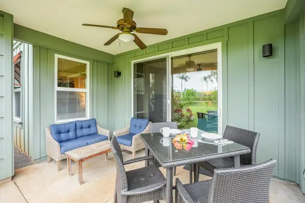 Private Lanai For Morning Coffee
