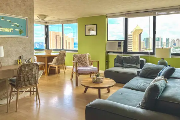 Bright living space made for slow mornings