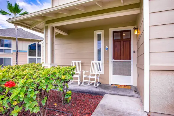 Inviting Covered Front Porch with Rocking Chairs & Private Entrance