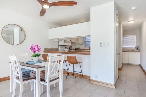 Sunny Dining Area With Breakfast Bar