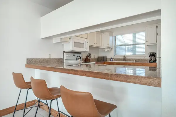 Open Kitchen With Bar Seating