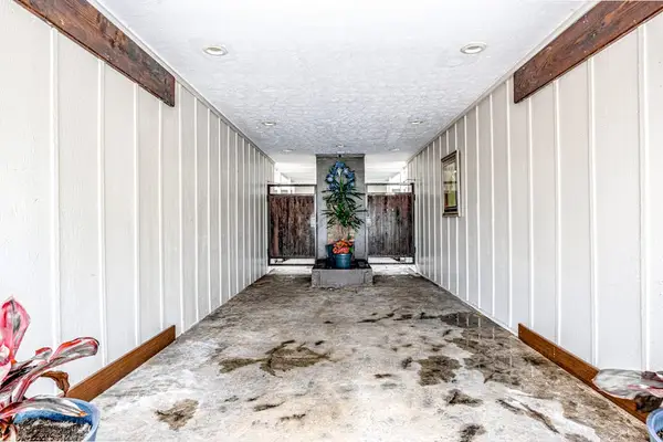 Private Covered Parking Entrance