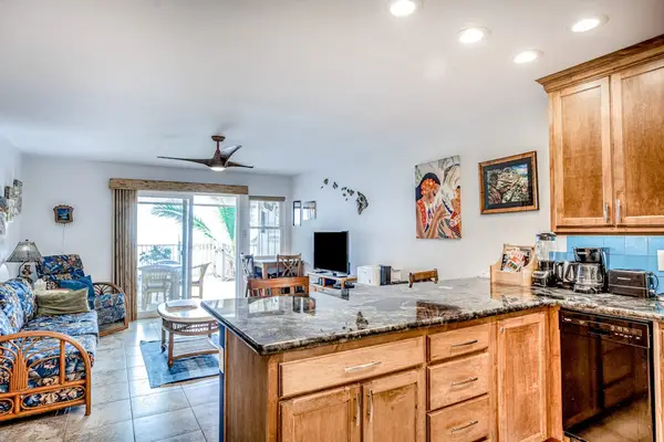 Open Kitchen With Granite Island