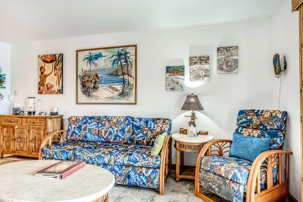 Cozy Living Room With Island Charm