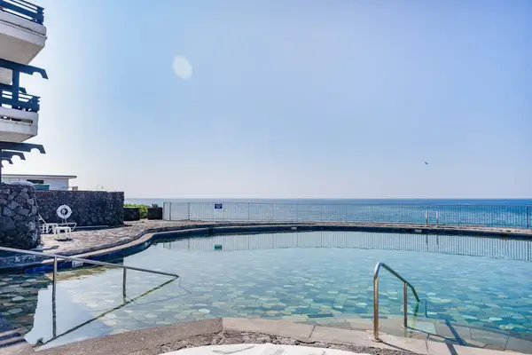 Oceanfront Swimming Pool with Unobstructed Horizon Views