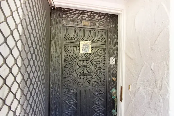 Private Front Entrance & Entry Door