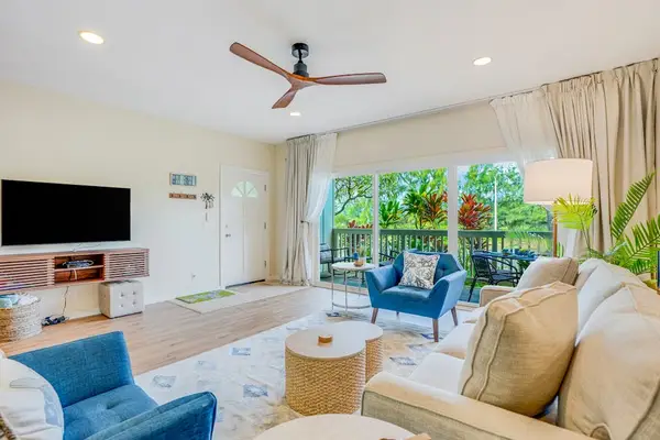 Sunlit Living Room With Garden Views