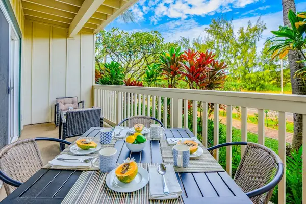 Private Patio For Morning Coffee