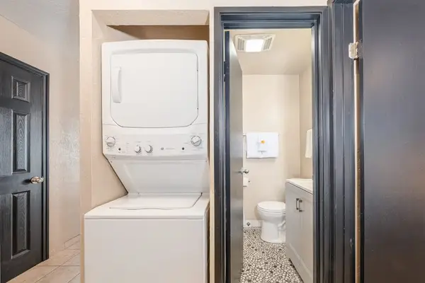 Laundry area with washer and dryer