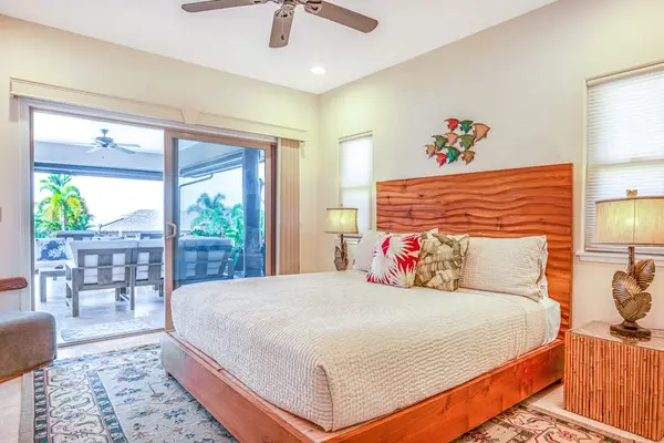 Peaceful Bedroom With Private Patio Access