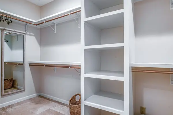 Walk-In Closet With Ample Storage
