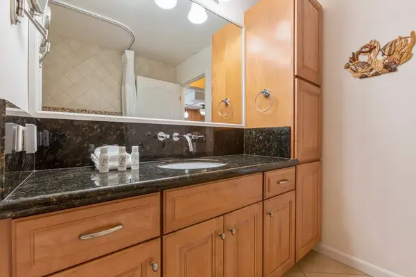 Elegant Granite Vanity With Spa Touches
