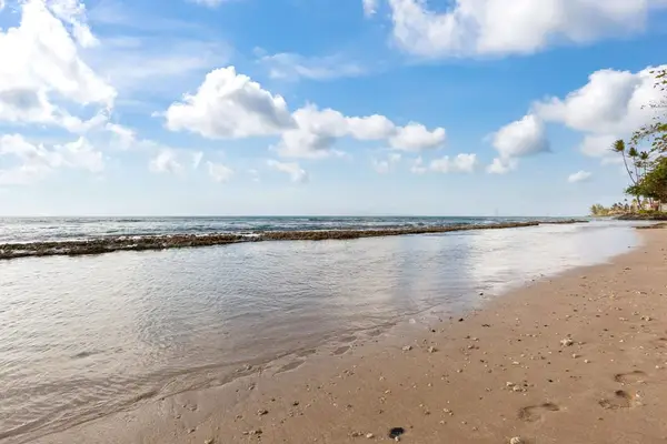 Peaceful Shoreline For Morning Beach Walks