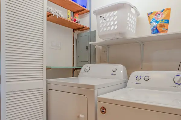 Convenient In-Unit Laundry