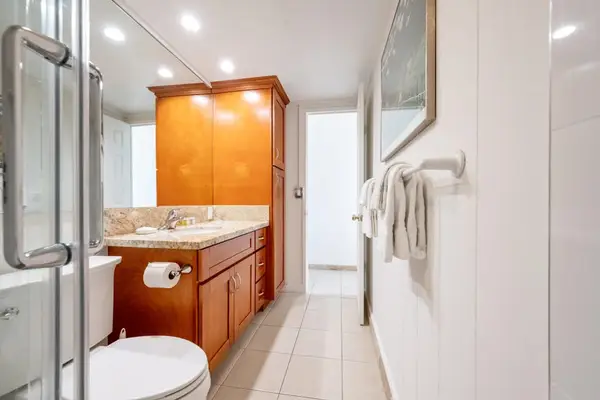 Modern Bathroom With Resort Comfort