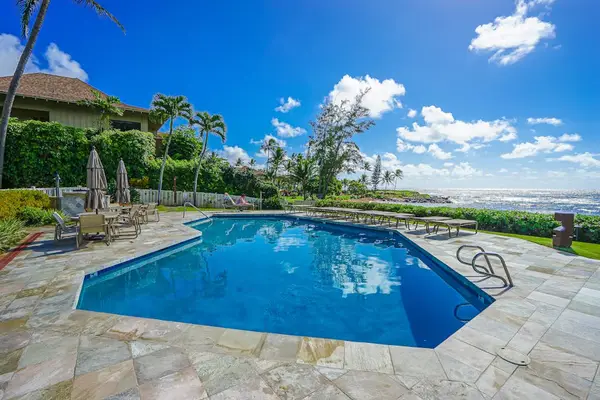 Sparkling Pool Under Blue Skies