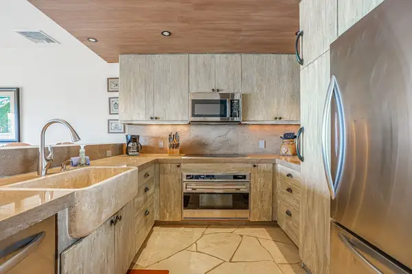 Modern Kitchen With Coastal Charm