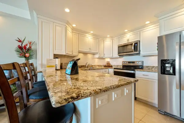 Chef's Kitchen With Granite Counters