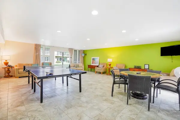 Table tennis table for friendly family competition