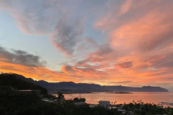 The best way to end the day—beautiful views and an unforgettable sunset