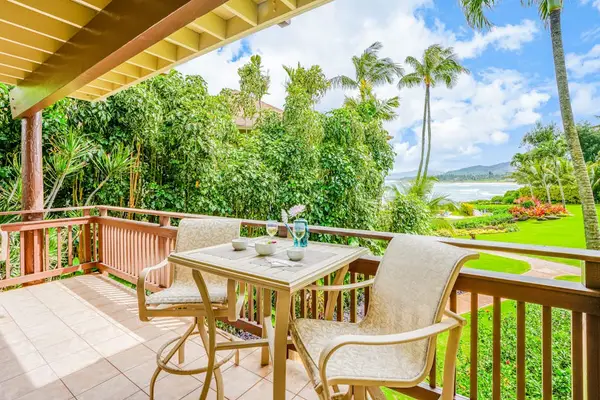 Take in beautiful surroundings from your private balcony