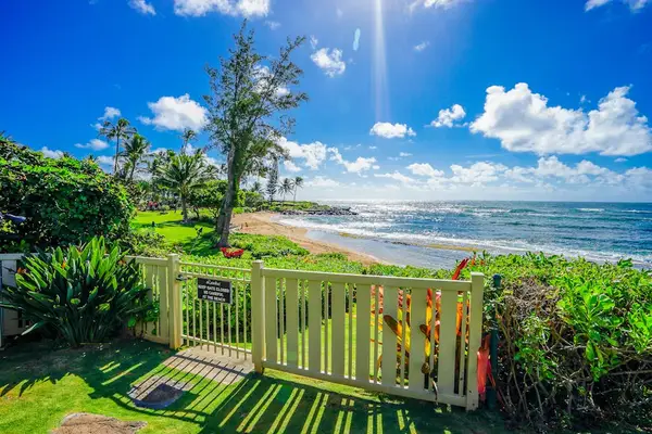 Backyard with lawn for spending time outdoors