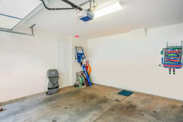Garage for private parking.