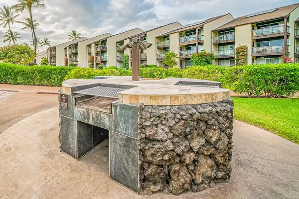 Outdoor BBQ Area For Island Cookouts