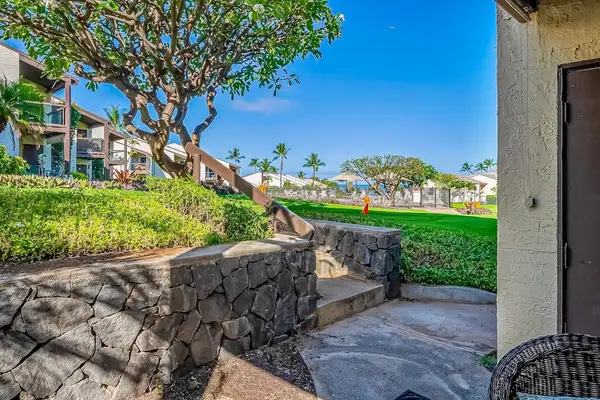Garden Path Leading To Tropical Grounds